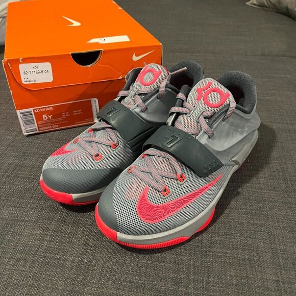 Nike KD 7 Shoes 5Y New With Box Calm Before the Storm - Picture 8 of 8